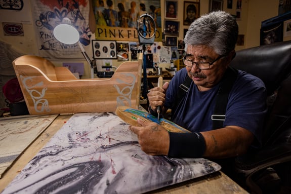 Indigenous Wood Carving V21